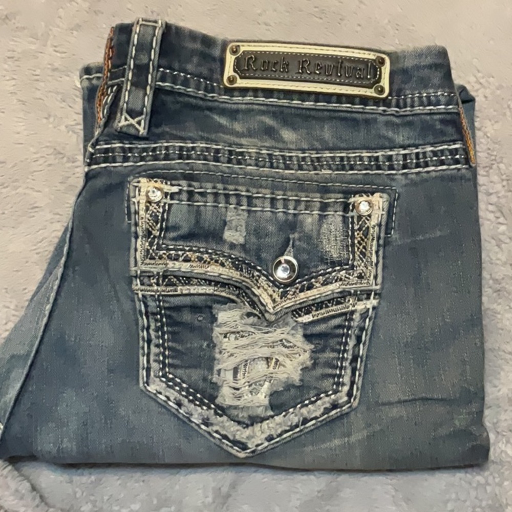 Betty Rock Revival Blue Women's Jeans